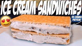 THESE HIGH PROTEIN ICE CREAM SANDWICHES ARE INSANE  Simple Dessert Recipe For Weight Loss