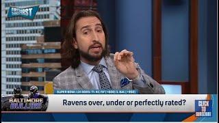 FIRST THINGS FIRST Nick Wright STUNNED Baltimore Ravens Will BEAT Chiefs In Playoffs This Season