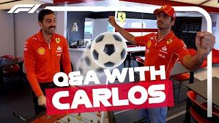 Carlos & Gigi Take on Table Football  Carlos Sainz Interview