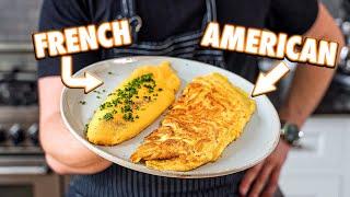 The Perfect Homemade Omelet 3 Ways