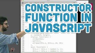 7.4 The Constructor Function in JavaScript - p5.js Tutorial