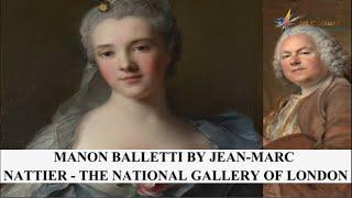 Manon Balletti By Jean marc Nattier at The National Gallery of London