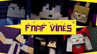 FNaF Characters As Vines  Minecraft Animated Compilation  #vine #fnafvines #fnafanimation