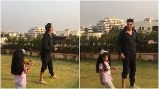 Watch Akshay Kumar and daughter Nitara celebrate Makar Sankranti