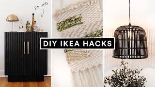 DIY IKEA HACKS - Super Affordable + Cute Room Decor + Furniture