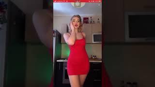 Bigolive russian hot girl twerk rus kızlar erotik dans mini etek seksi dans