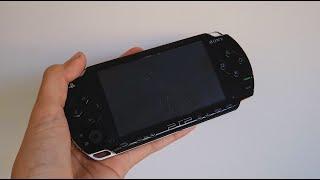 PSP 1000 Restoration - Screen Replacement New Joystick & Trigger Buttons