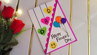 Easy & beautiful Fathers day greeting card  Fathers day gift Happy fathers day cardGift ideas