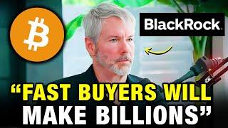 People Have NO IDEA Whats Coming...  Michael Saylor 2024 BlackRock Bitcoin ETF Prediction