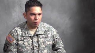 Soldier talks about his struggle with depression and PTSD