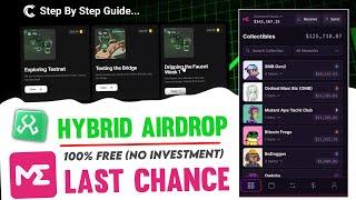 Hybrid Testent Airdrop Full Guide - New Important Task Update  Free Crypto Airdrop 2024 