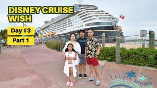 Disney Wish Cruise Day 3  Exploring Castaway Cay & Onboard Fun #buhayamerika #pinoyabroad #disney