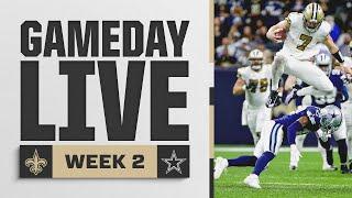 Cowboys vs. Saints Gameday Live  2024 NFL Week 2