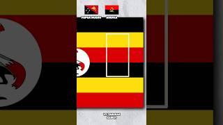 Bendera Tersembunyi di bendera Uganda #shorts