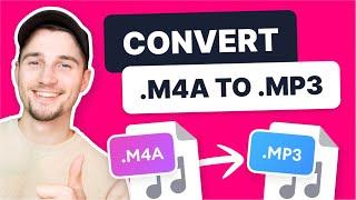 How to Convert M4A to MP3  FREE Online Audio Converter