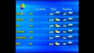 SHOW TV HAVA DURUMU Kasım 2004 - Nette İlk Kez..