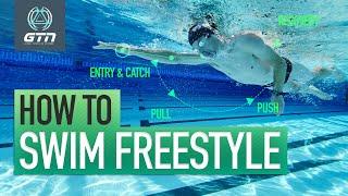 How To Swim Freestyle  Technique For Front Crawl Swimming