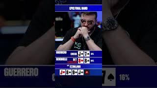 The perfect way to end EPT Barcelona  #Shorts #EPTBarcelona