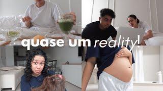 UM DIA DA MINHA VIDA REAL criando uma publi de água dr de casal plopping & o barrigão está vindo…