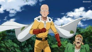 Бэнг Бомб Генос и Сайтама против Многоножки Старейшины One Punch Man 2