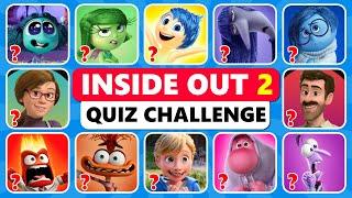 INSIDE OUT 2 Quiz  40 Fun Inside Out 2 Questions