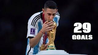 Angel Di Maria - All 29 Goals For Argentina 2010-2023.HD