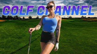 Amazing Golf Swing you need to see  Golf Girl awesome swing  Ela Palumbo