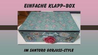 Tutorial Einfache Klapp Box