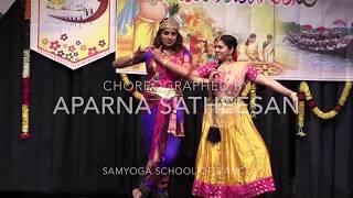 Radhe ShyamPashyathi dishi Full dance by Aparna Satheesan and Anjali Pillai