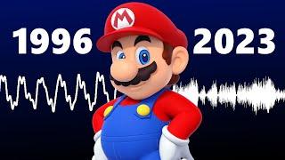 Why doesnt Mario sound like he used to?