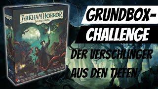 Lets Play Arkham Horror LCG  Der Verschlinger aus den Tiefen  Grundbox-Challenge