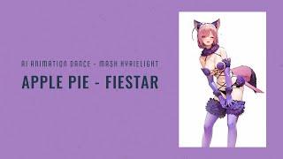 AI Animation Dance APPLE PIE  FIESTAR - マシュ・キリエライトMash Kyrielight