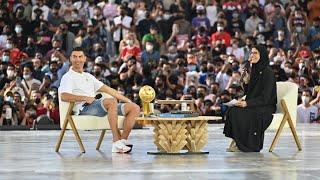 Cristiano Ronaldo  visits Expo 2020 Dubai inspirational