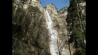 Природные жемчужины Ялты..водопад Учан-су и гора Ай-петри   апрель 2021