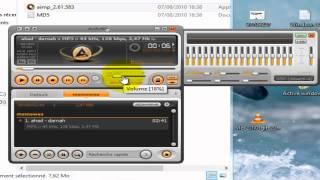 شرح تتبيت برنامج aimp_2.61.583 حصريا على القصبة ويب