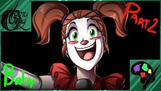 SpeedPaint Baby & Bidybabs Making Characteres - PART 2 FNAF SL