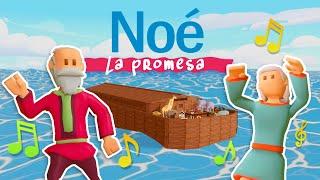 NOÉ La Promesa  Video Musical  BIBTOONS Historias Biblicas Animadas