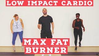 LOW IMPACT home cardio workout - fat burner - NO EQUIPMENT