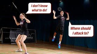 Tactical Advice For Mixed Doubles - Where To Attack How To Rotate + MORE