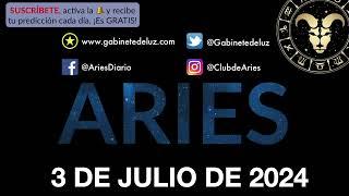 Horóscopo Diario - Aries - 3 de Julio de 2024.