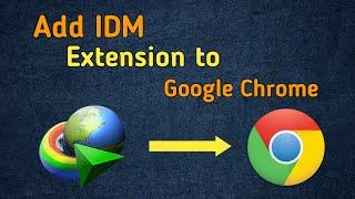 How to Add IDM Extension in Google Chrome Browser Manually in 2023  IDM Extension for Google Chrome