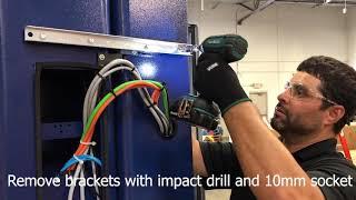 How to install a Rotoplat 508 or 708 semi-automatic stretch wrapper - Robopac USA