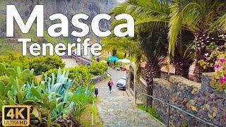4k Walking Tour of Masca Tenerife in Canary Islands - Beautiful Walk