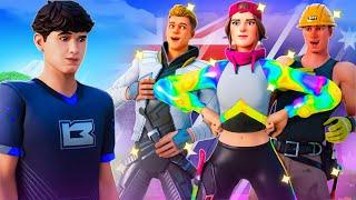 welcoming a NEW ICON SKIN to the squad ft. Bugha Lazarbeam + Lachlan