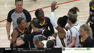 🫢 4 TECHNICALS HEATED Exchange Caitlin Clark Stays Away  Indiana Fever vs Phoenix Mercury WNBA