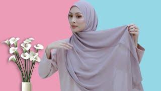 10 GAYA CANTIK SHAWL RAYA TUTORIAL – CARA PAKAI SHAWL TERKINI SIMPLE DAN CANTIK SANGAT