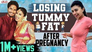 Losing Tummy Fat After Pregnancy  Harija Vlogs