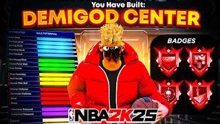 BEST ALL-AROUND SHOOTING CENTER BUILD in NBA 2K25 - BEST 2-WAY STRETCH BIG BUILD 2K25