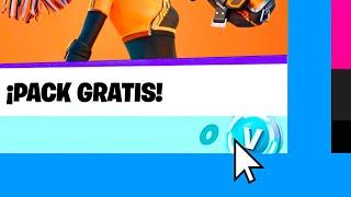 ¡FORTNITE PACK de 0 PAVOS GRATIS para TODOS  Skin GRATIS