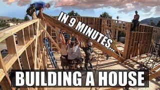 Building A House In 9 Minutes A Construction Time-Lapse